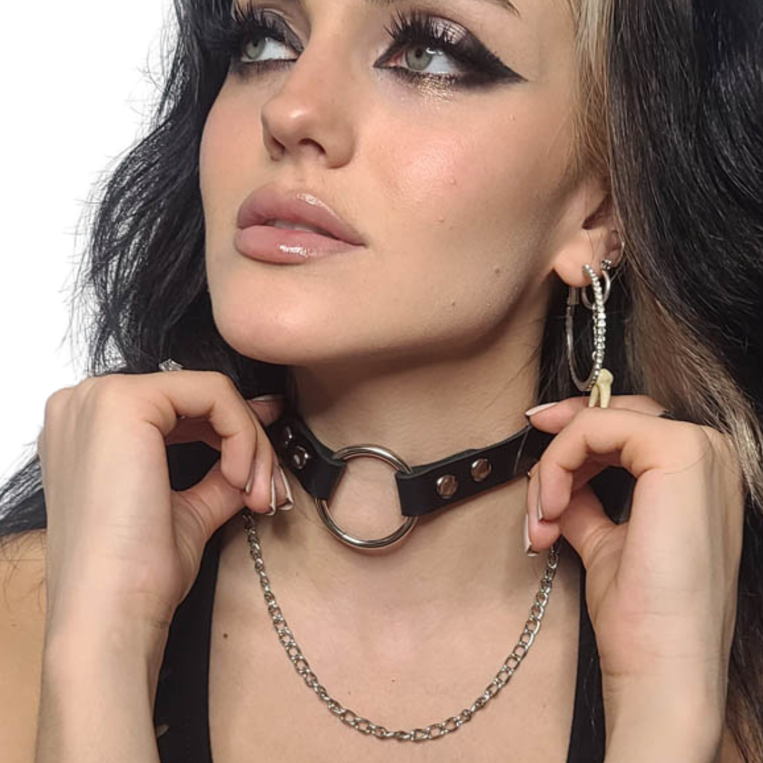 Choker with Chain