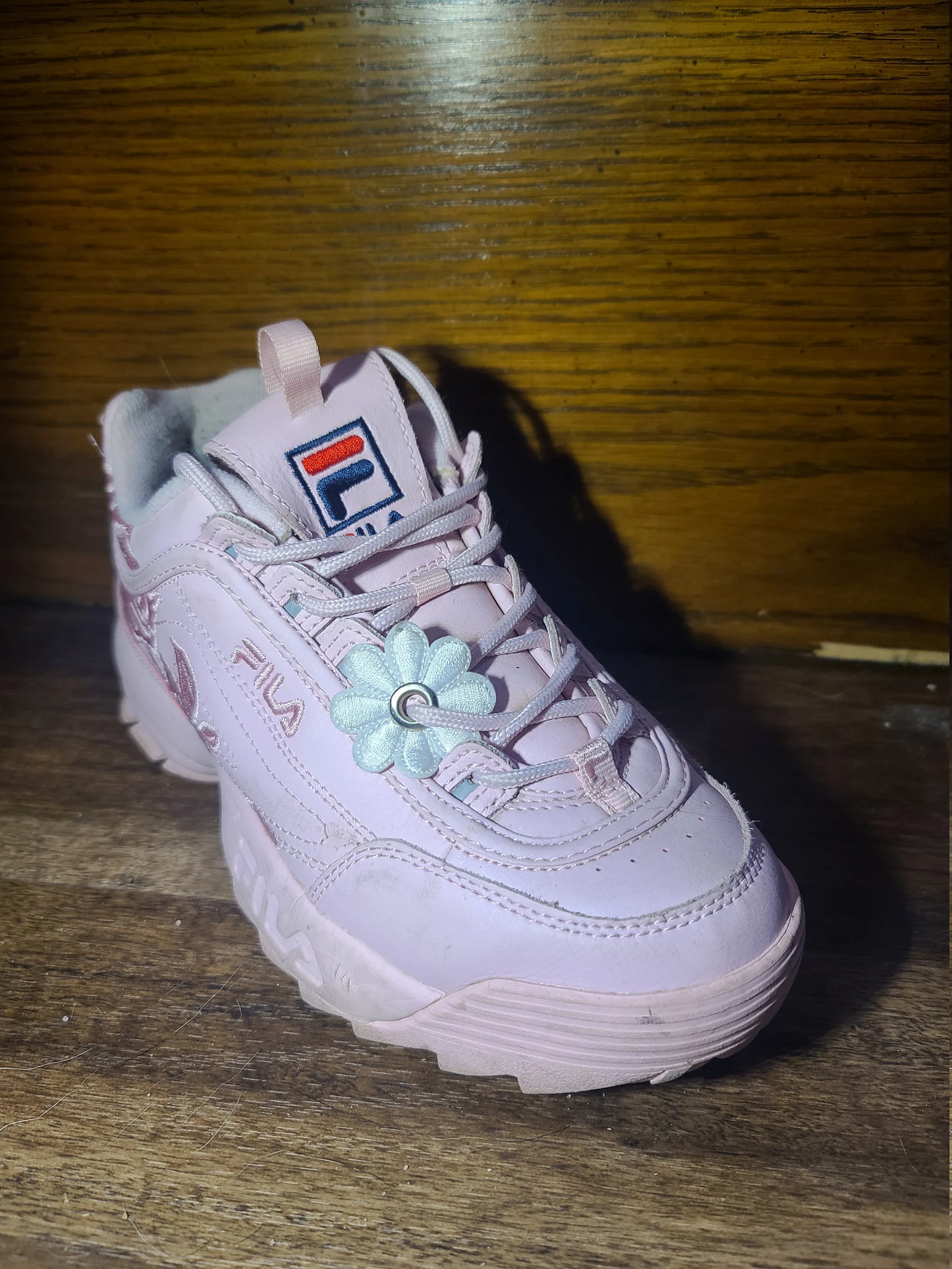 Flower Skate & Shoe Lace Charm